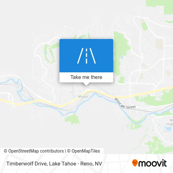 Timberwolf Drive map
