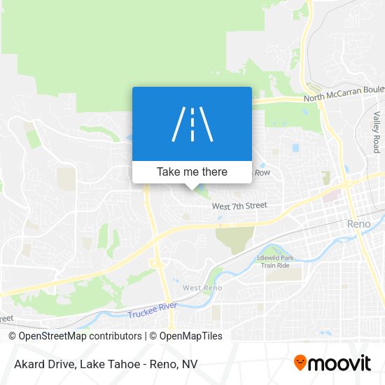 Mapa de Akard Drive