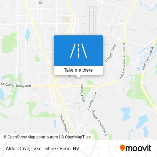Alder Drive map