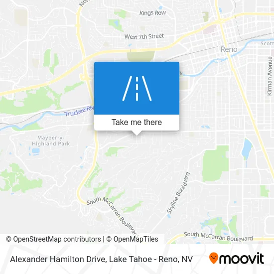 Alexander Hamilton Drive map