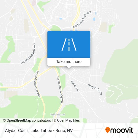Alydar Court map