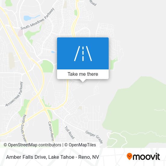 Mapa de Amber Falls Drive