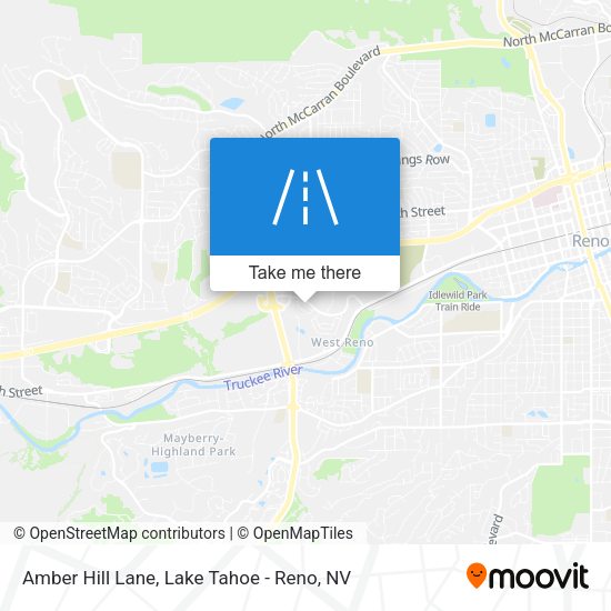 Mapa de Amber Hill Lane