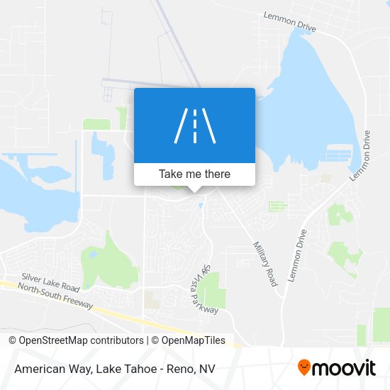 American Way map