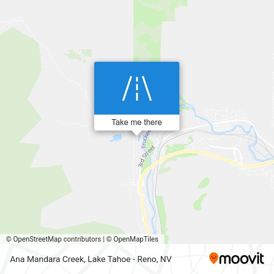 Mapa de Ana Mandara Creek