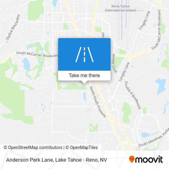 Anderson Park Lane map