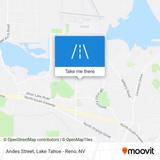 Andes Street map