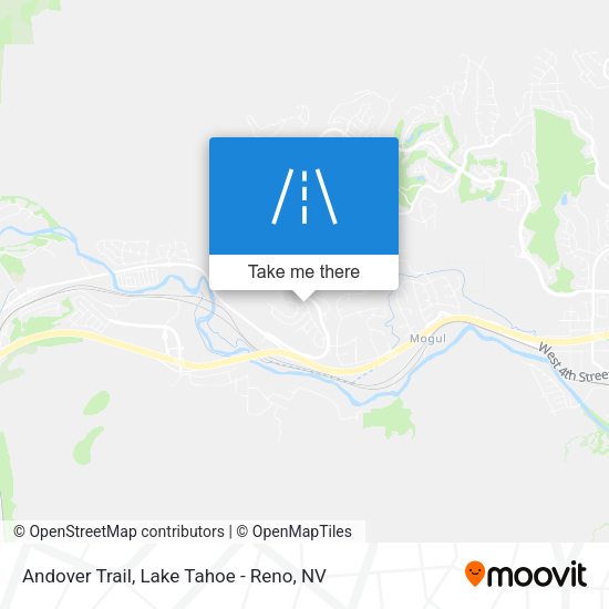 Andover Trail map