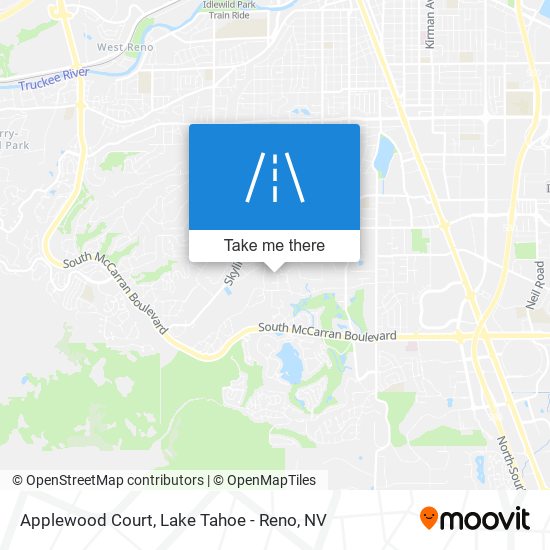 Applewood Court map