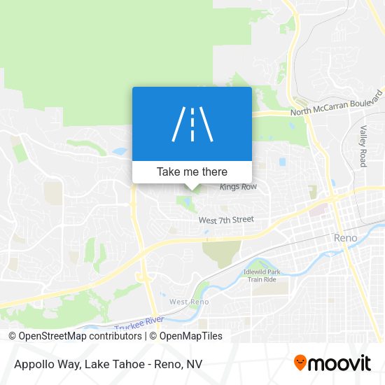 Mapa de Appollo Way