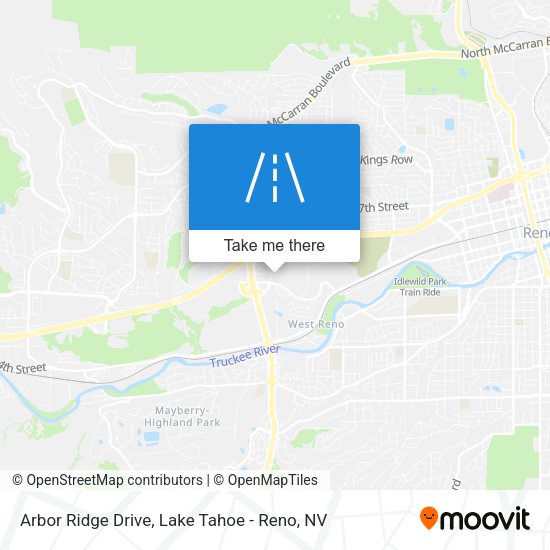 Arbor Ridge Drive map
