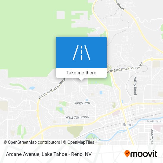 Mapa de Arcane Avenue