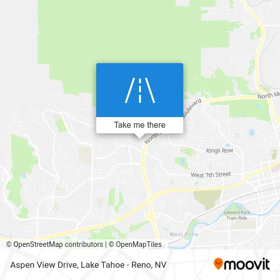 Aspen View Drive map