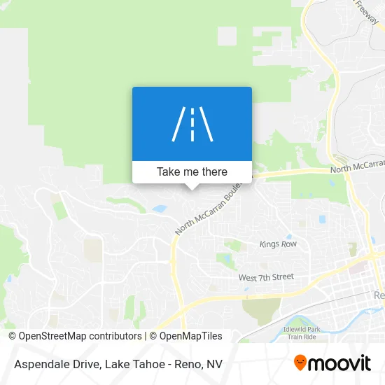 Aspendale Drive map