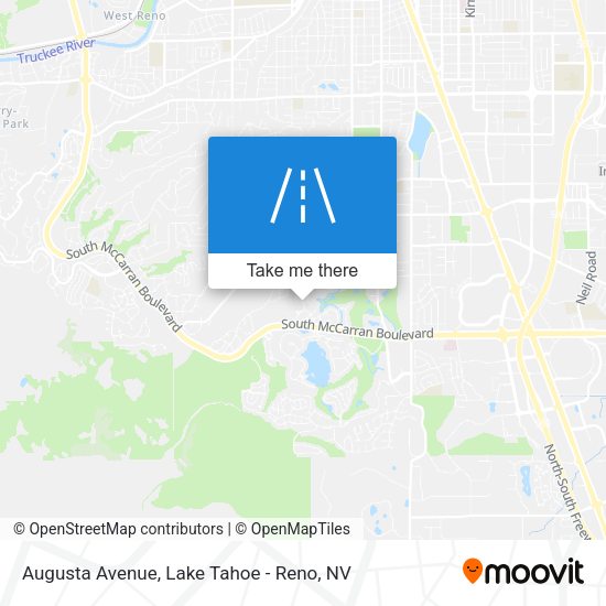 Augusta Avenue map