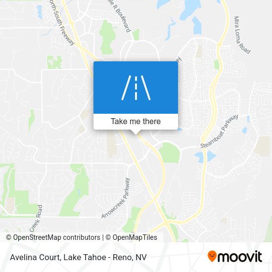 Mapa de Avelina Court