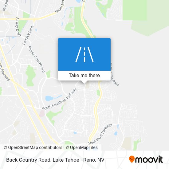 Back Country Road map