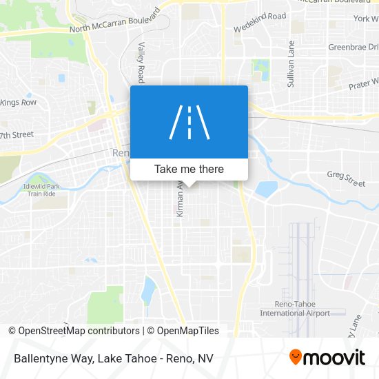 Ballentyne Way map