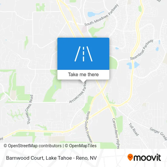 Barnwood Court map