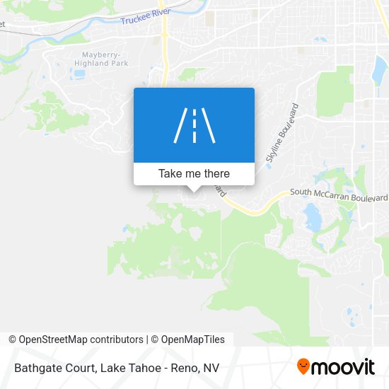 Mapa de Bathgate Court