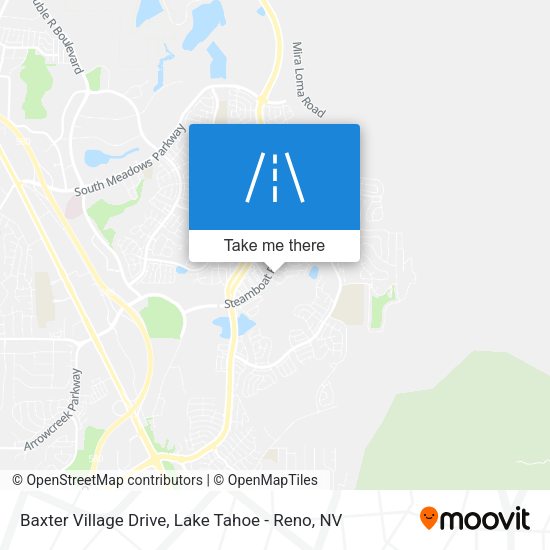 Mapa de Baxter Village Drive