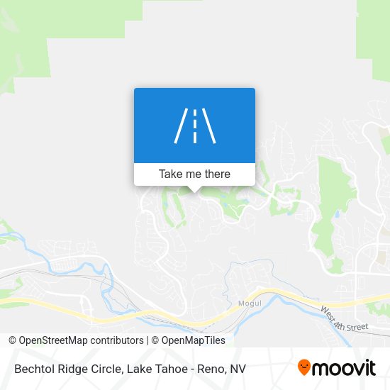 Bechtol Ridge Circle map