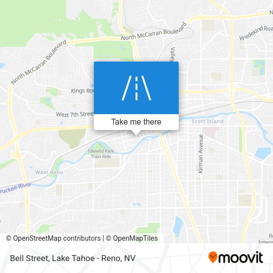 Bell Street map