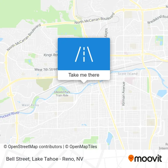 Bell Street map