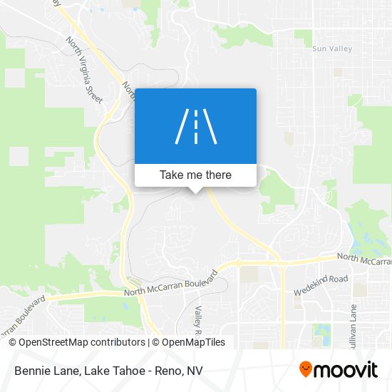 Bennie Lane map