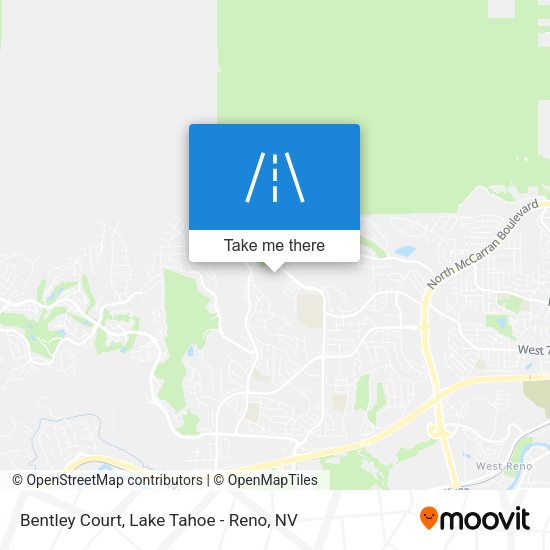 Bentley Court map