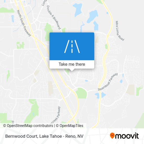 Bernwood Court map