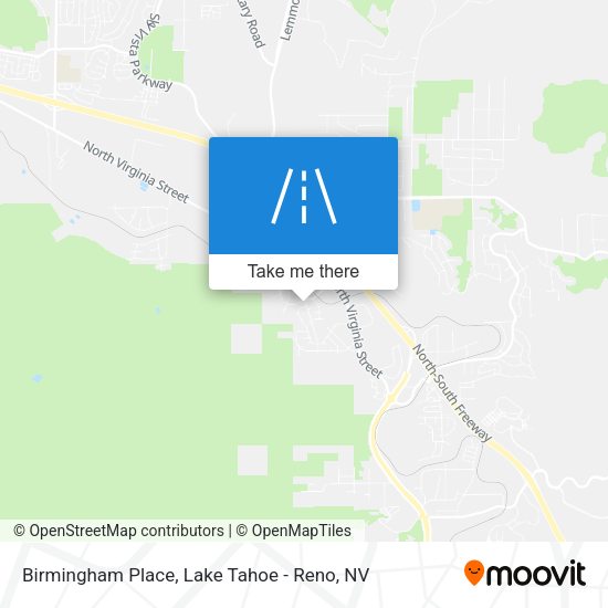 Birmingham Place map