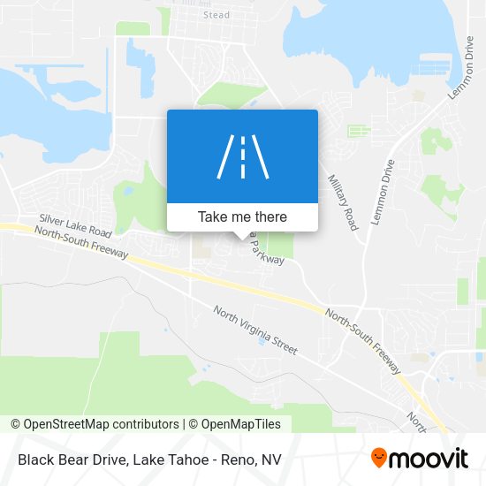 Black Bear Drive map