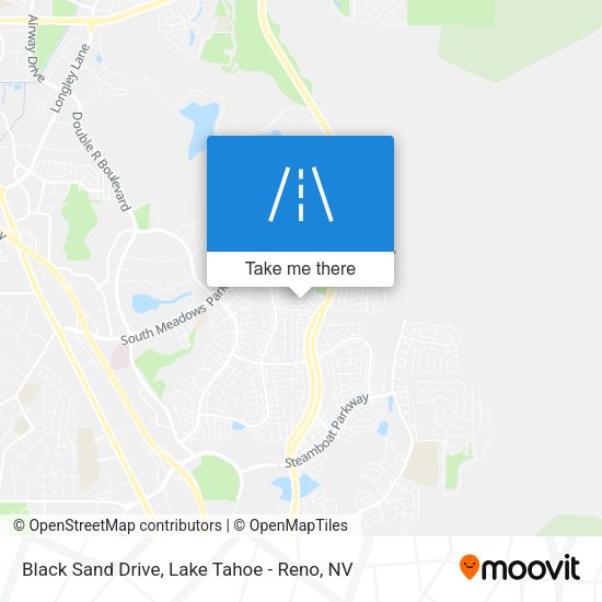 Black Sand Drive map