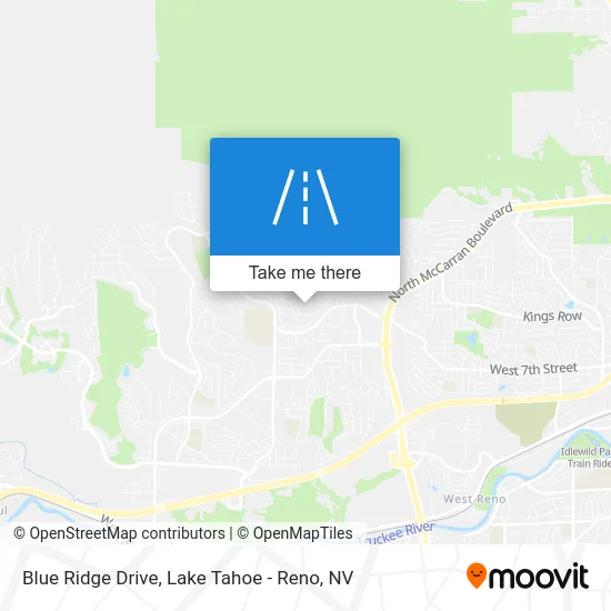 Blue Ridge Drive map