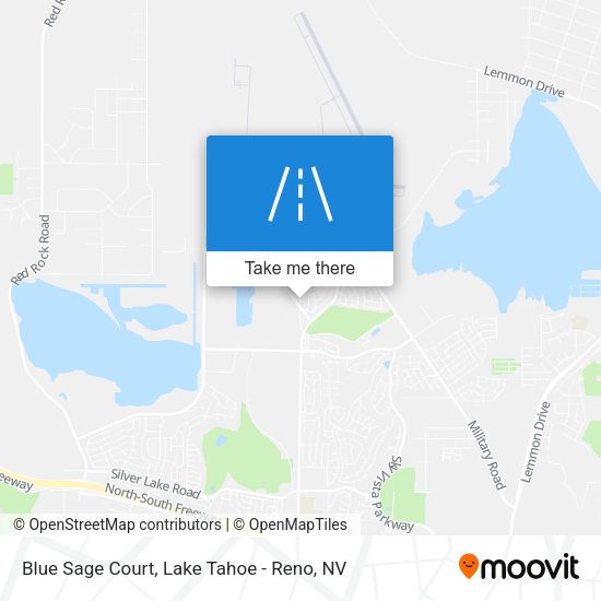 Blue Sage Court map