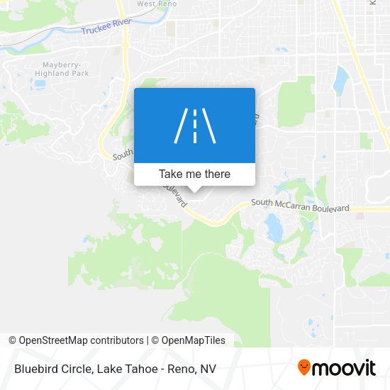 Bluebird Circle map