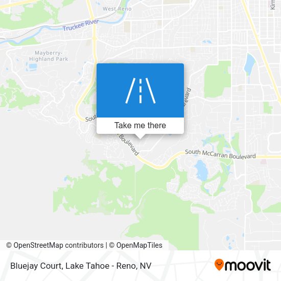 Mapa de Bluejay Court