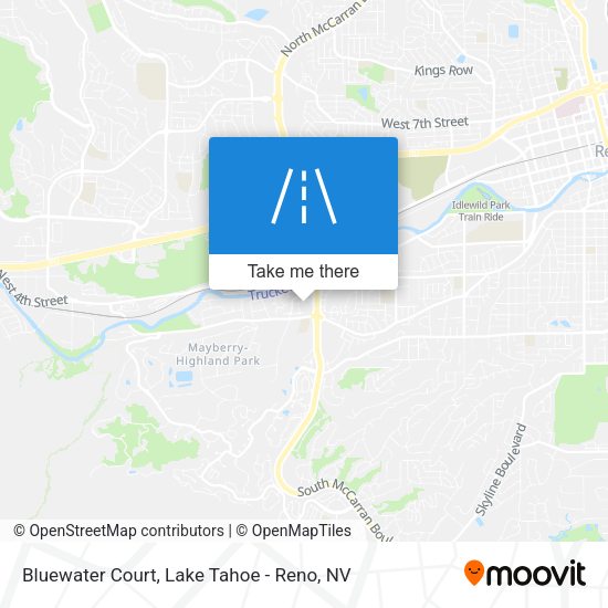 Mapa de Bluewater Court