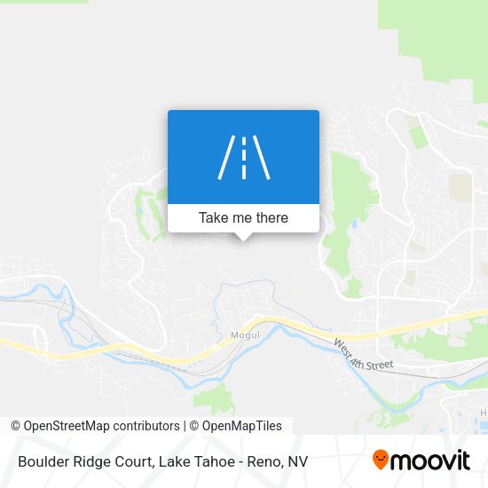 Mapa de Boulder Ridge Court