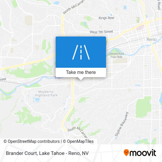 Brander Court map