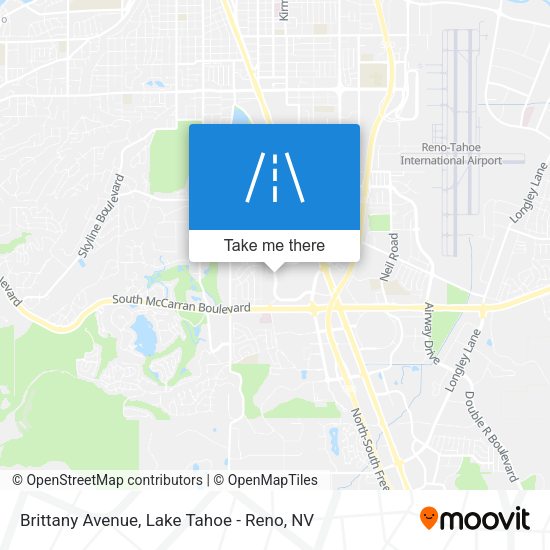 Brittany Avenue map