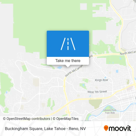 Buckingham Square map