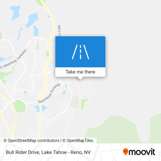 Bull Rider Drive map