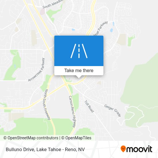 Mapa de Bulluno Drive