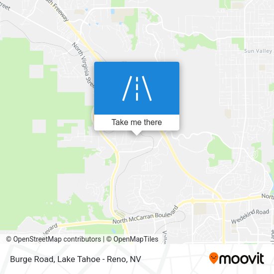 Mapa de Burge Road