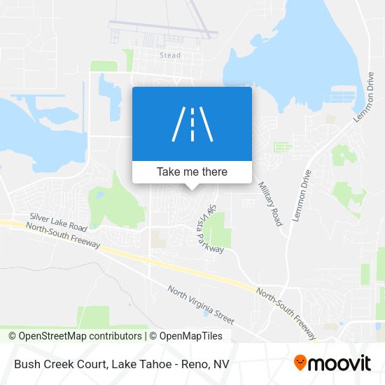 Bush Creek Court map