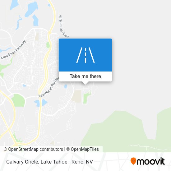 Calvary Circle map