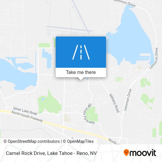 Camel Rock Drive map