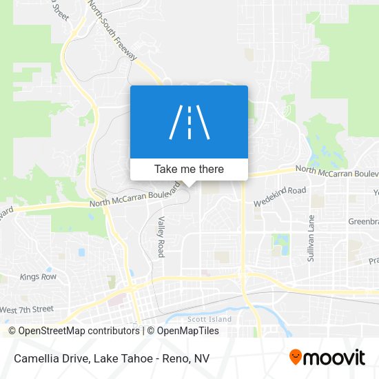 Camellia Drive map